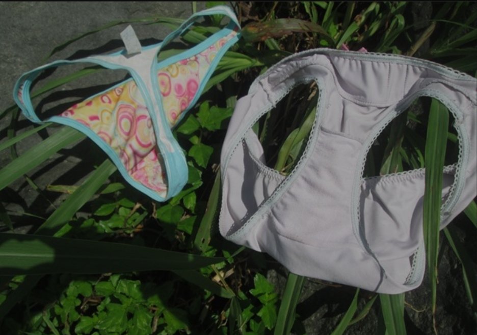 My panties before I wash them☺️ you wanted to 👀 my panties I wore yesterday to work and today🙈 #Eqp9NaAi